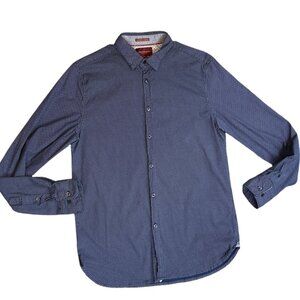 (5 for $25) Ricky Singh Cactusman Men's Long Sleeve Printed Button Up Shirt - M